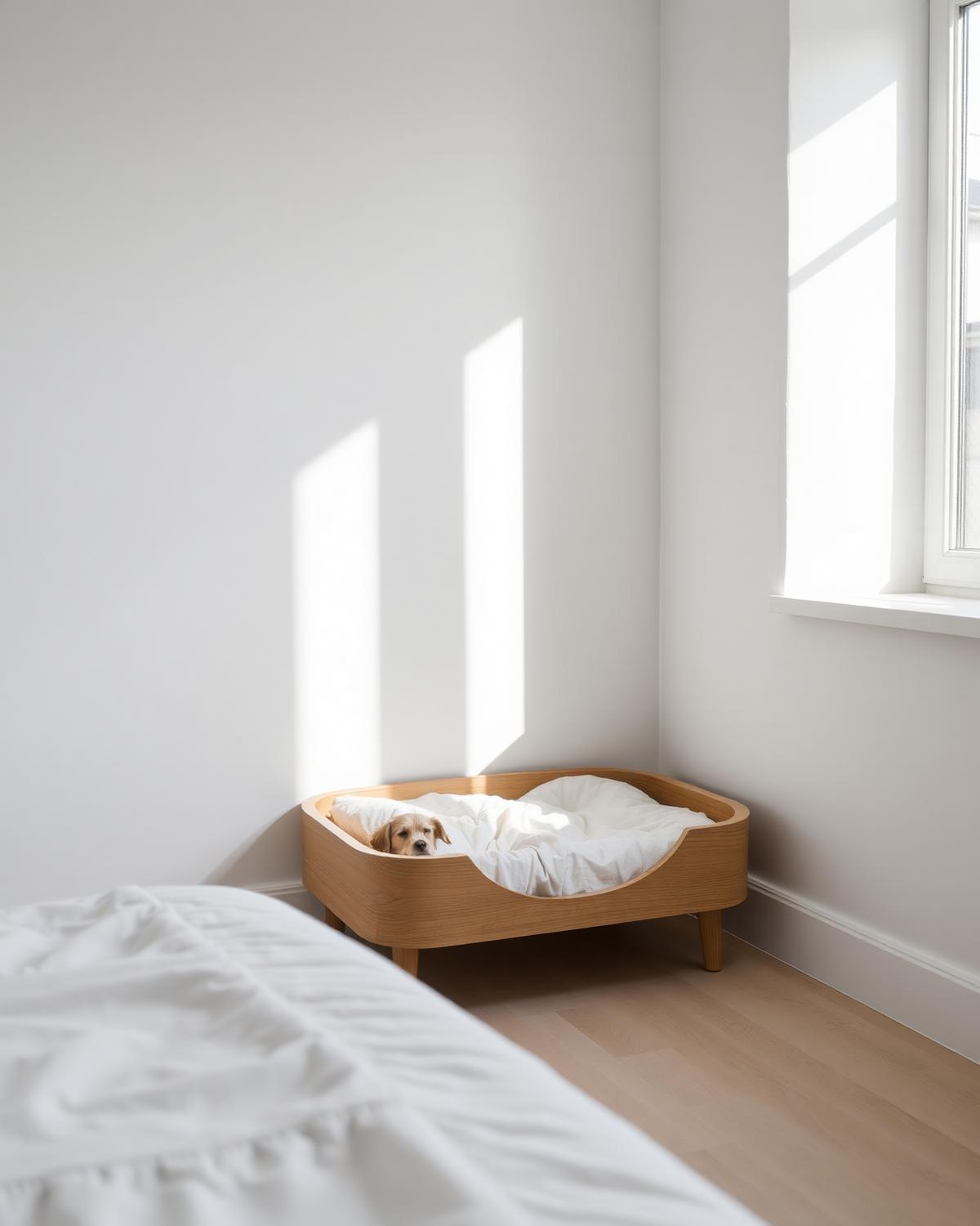 Nerumia bed in a sunlit bedroom